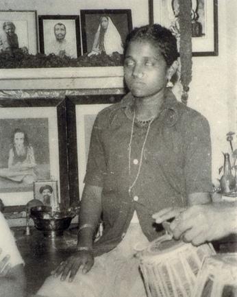 Amma as a girl